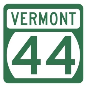 Vermont State Highway 44 Aufkleber Sticker R5288 Highway Route Schild - Bild 1 von 1