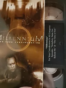 MILLENNIUM FYC VHS EARLY SCREENER RARE PROMO LANCE HENRIKSEN CRIME DRAMA HORROR - Foto 1 di 3