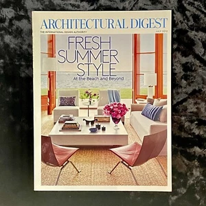 July 2012~~~Architectural Digest~~~LIKE NEW~~~🐇~~~Fresh Summer Style - Picture 1 of 5