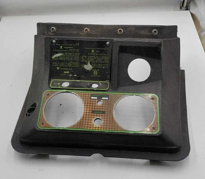 Cubierta de consola de tablero Arctic Cat Jag AFS Cheetah Lynx Cougar 0606-039 1986-1994 Foto 1 de 4