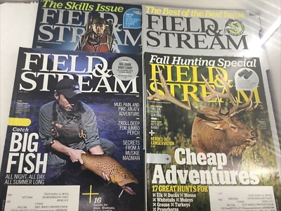 2010  Lot 4 Field & Stream Magazine Fishing Hunting Outdoorsman Adventure Gear - Image 1 of 4