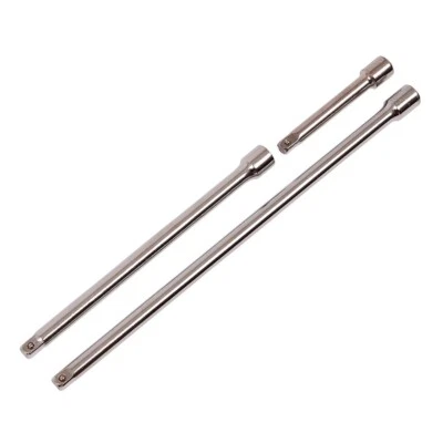 Amtech 3 Piece 1/4'' Drive Extension Bar Set I3700 Includes 3'' 6'' 9'' Bars - Image 1 of 3