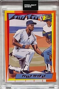 FRANK THOMAS SLAB/SEAL RC 2020 TOPPS CHICAGO WHITE SOX RETRO ROOKIE ART CARD - Picture 1 of 2