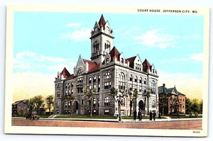 Jefferson City Missouri Court House Postcard B229 - Picture 1 of 2