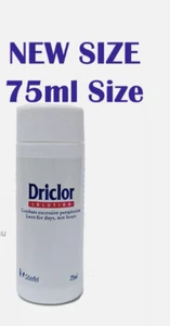 2 PACK NEW 75ml Driclor Antiperspirant Roll On Applicator| Clinically Proven - Picture 1 of 3