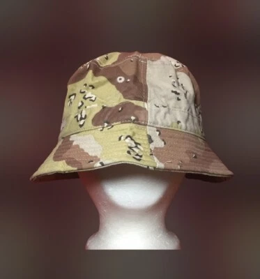 NWOT Unisex Camo Bucket Hat Cap Size Medium/Large New! - Image 1 of 4