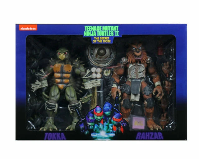 NECA Teenage Mutant Ninja Turtle Tokka and Rahzar Figures
