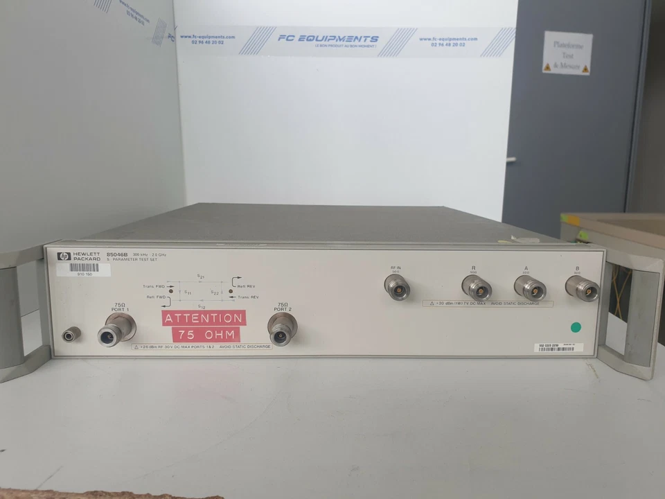 HP Agilent Keysight 85046B S-Parameter Test Set  2GHz  75ohms - Image 1 of 1