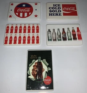 Juego de 5 imanes de Coca Cola vintage cada imán 2"x3" - Imagen 1 de 2
