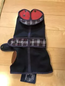 BURBERRYS Nova Check/Navy Dog Jacket Dog Coat Dog Wear 12"/30cm Small Dog - Picture 1 of 3
