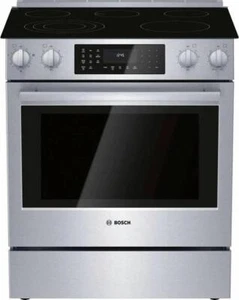 Bosch Benchmark Series HEIP056U 30" 5 Heating Element Slide-In Electric Range - Picture 1 of 11