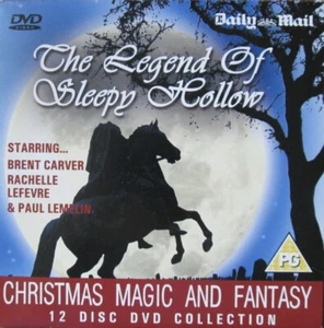 THE LEGEND OF SLEEPY HOLLOW DVD CHRISTMAS MAGIC BRENT CARVER PAUL LEMELIN - Picture 1 of 2