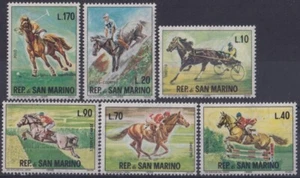 F-EX36582 SAN MARINO MNH 1966 CARRERA ECUESTRE DE CABALLOS. - Imagen 1 de 1