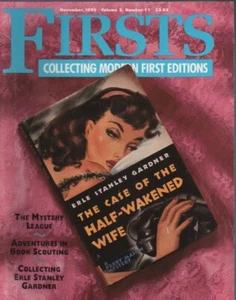Firsts: Collecting Modern First Editions Nov. 1992 Collect Erle Stanley Gardner - Picture 1 of 1