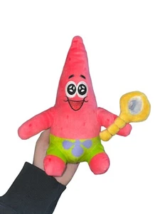 SpongeBob Squarepants Patrick Star Jellyfish Net Phunny Plush Doll Stuffed 8" - Picture 1 of 4
