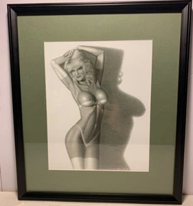 Sean Gallimore FINE ART Originalstück 15"" x 13"" signiert datiert 98 - gerahmt - Bild 1 von 7
