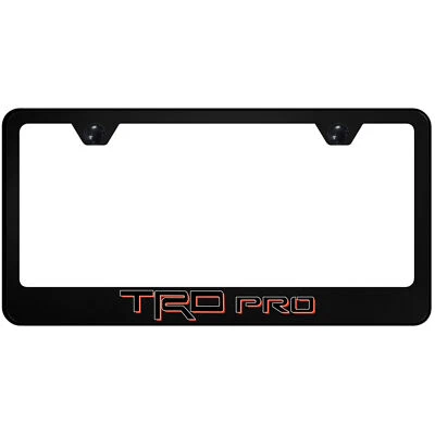 Toyota TRD PRO PC License Plate Frame - Image 1 of 3