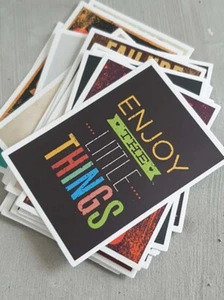 25-Pack Inspirational Sayings Slogan Stickers Bottle Laptop Phone Vinyl Decals - Picture 1 of 4