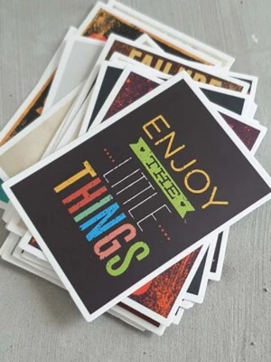 25-Pack Inspirational Sayings Slogan Stickers Bottle Laptop Phone Vinyl Decals  - Image 1 of 4