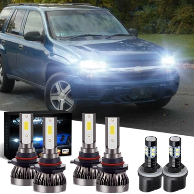9005+9006+880 Faro LED + Bombilla antiniebla para Chevy Trailblazer 2002-2005 YH Foto 1 de 4