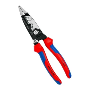 Knipex 200mm Forged Wire Stripper Multifunction Electrician Shear Pliers 13 72 8 - Picture 1 of 11