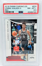 /149 Lonnie Walker ROOKIE PSA 8.5 2018-19 Chronicles Red RC #632 Rookies & Stars