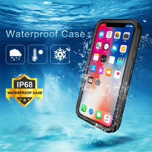 For Apple iPhone XR Waterproof Shockproof Heavy Duty Case Cover Screen Protector - Picture 1 of 9