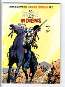 JERRY SPRING n°5 LA PASSE DES INDIENS JIJE DUPUIS 1986 Très bon état - Picture 1 of 3