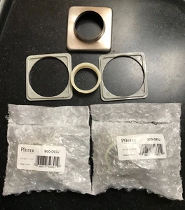 Pfister brushed nickel Part #960-093J HDL FLG S/A KZ PVD BN New, 2 packages - Picture 1 of 3
