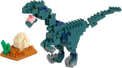 nanoblock VELOCIRAPTOR NBC_362 Block Building Toy From Japan New - Image 1 of 4