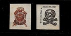 1765 Stamp Act Stamps Reprints On Genuine Original Period 1760 Paper 