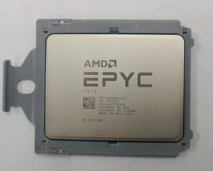 AMD EPYC 7513 cpu processor 32 cores 64 threads 2.6GHz up to 3.65GHZ 200W - Picture 1 of 2