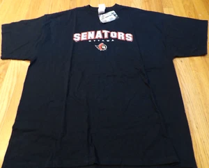 NEW NHL OTTAWA SENATORS BLACK T-SHIRT SIZE 2XL - Picture 1 of 4