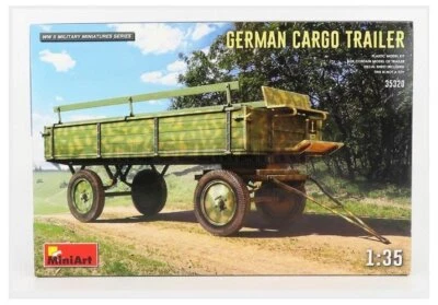 MINIART 35320 ACCESSORIES - GERMAN CARGO TRAILER - 1/35 - Immagine 1 di 2