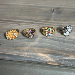(4) Anillos Avon vintage - Imagen 1 de 20
