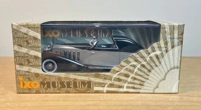 IXO Museum 1/43 1933 Hispano Suiza J12 T68 Coupe DeVille MUS028  **READ** - Image 1 of 4