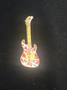 Hard Rock Cafe *Los Angeles* Eddie Van Halen Kramer Guitar Pin Collectable RARE - Picture 1 of 3