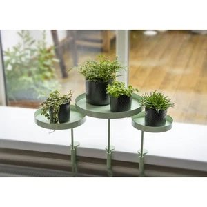 Esschert Design Blumentopfhalter mit Klemme Pflanzentablett Deko Hängetablett - Bild 1 von 7