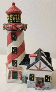 Noma 1998 Ceramic Christmas Light House No Cord - Picture 1 of 3