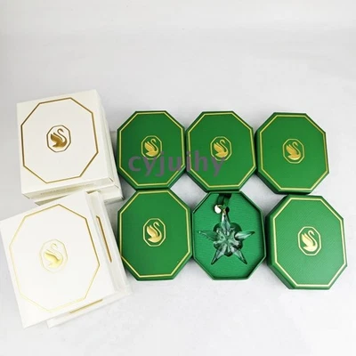 set 6 Swarovski Crystal 2025 ANNUAL EDITION LARGE CHRISTMAS ORNAMENT 5691172 - Image 1 of 4