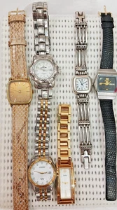 Lote de 6 relojes para mujer Seiko 5 automáticos, de colección Raymond Weil, Zodiac, + baterías nuevas usadas en excelente estado - Imagen 1 de 18