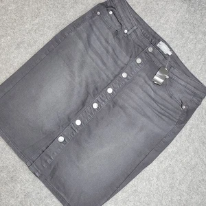 Torrid Rock Damen 18 dunkelgrau Denim Taschen Stretch Feel The Fit Knopfleiste - Bild 1 von 9