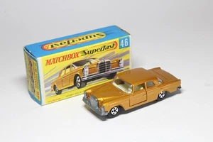Matchbox Lesney Superfast MB 46 Mercedes Benz 300 SE - RARE OPENING DOORS - Picture 1 of 2