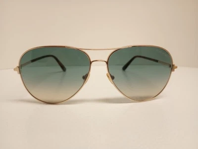 GAFAS DE SOL TOM FORD CLARK TF823 28P Dorado-La Habana/Turquesa Degradado Unisex NUEVAS Foto 1 de 4