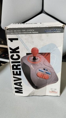 Quickshot Maverick 1 For Amiga/C64/Sega  - Bild 1 von 4