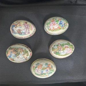 Vintage Lenox Limited Edition Easter Egg Trinket Box 1989, 90, 91, 92, 93 Lot 5 Porc - Bild 1 von 21