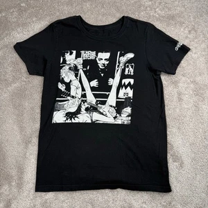 Gorillaz Bedroom T-shirt Size S The Lorre Story Hot Topic Black White - Picture 1 of 4