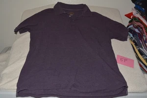 Polo 2XL Púrpura 3 Botones Cuello Fundición Hecho en Pakistán - Imagen 1 de 2