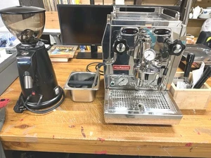 la pavoni lpsgev03eu Espresso Automat& macap m42d Kaffeemühle - Picture 1 of 10