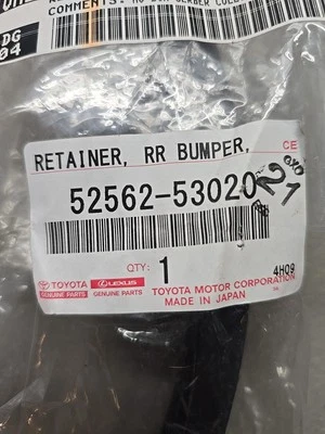 Soporte de retención de parachoques trasero derecho convertible Lexus IS250 IS350 2010-2015 OEM Foto 1 de 4